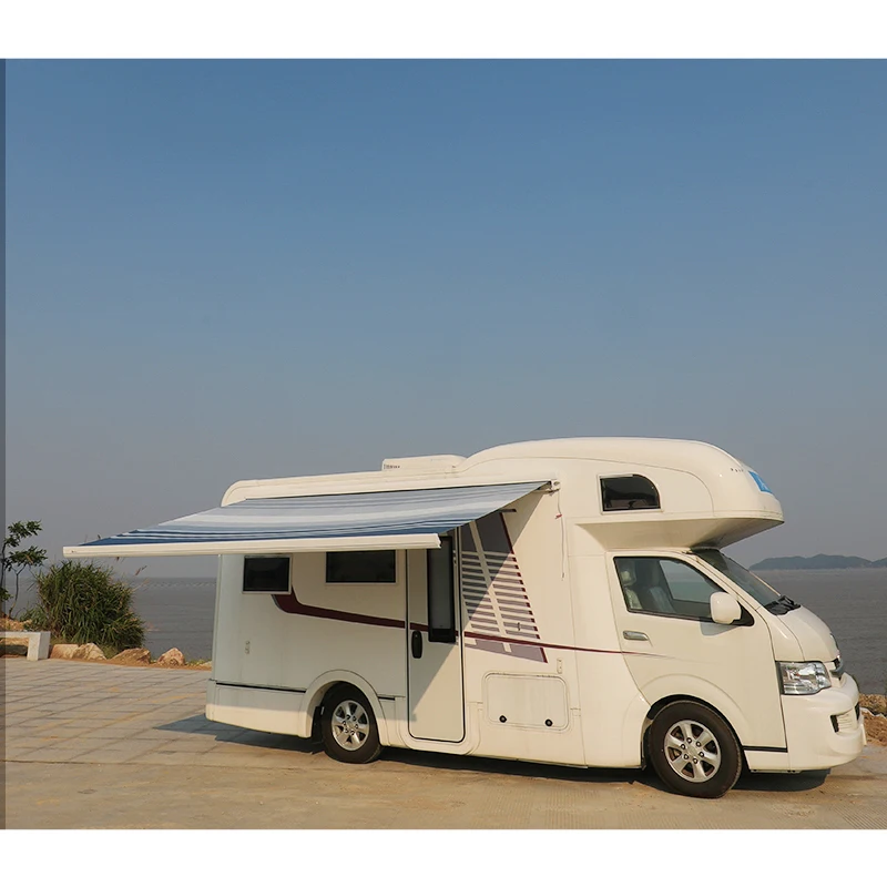 الكهربائية قابل للسحب شاحنة صغيرة التخييم متنقل مقطورة Rv قافلة المظلة