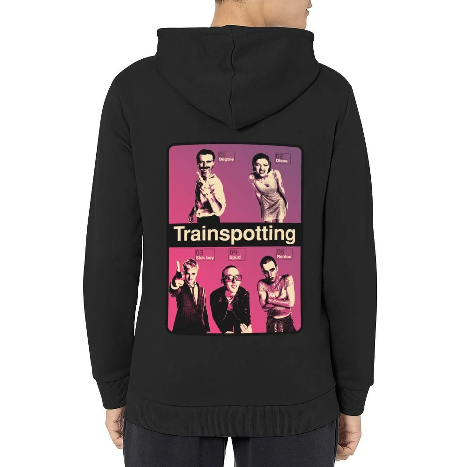 

Trainspotting Hoodie men clothing mens clothes korean autumn clothes men's winter sweater graphic hoodies