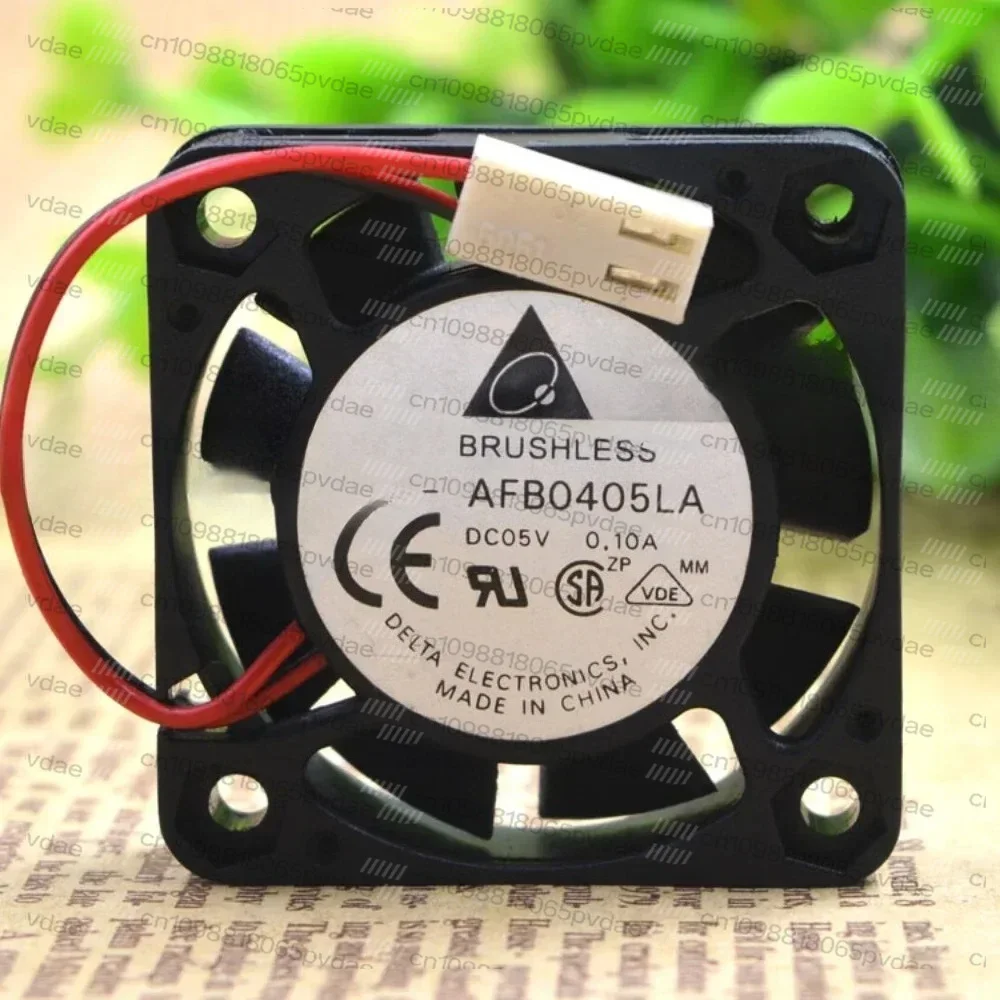 ventoinha-de-resfriamento-silenciosa-delta-afb0405la-dc-5v-01a-4010-4cm-40x40x10mm-usb-com-rolamento-duplo-nova