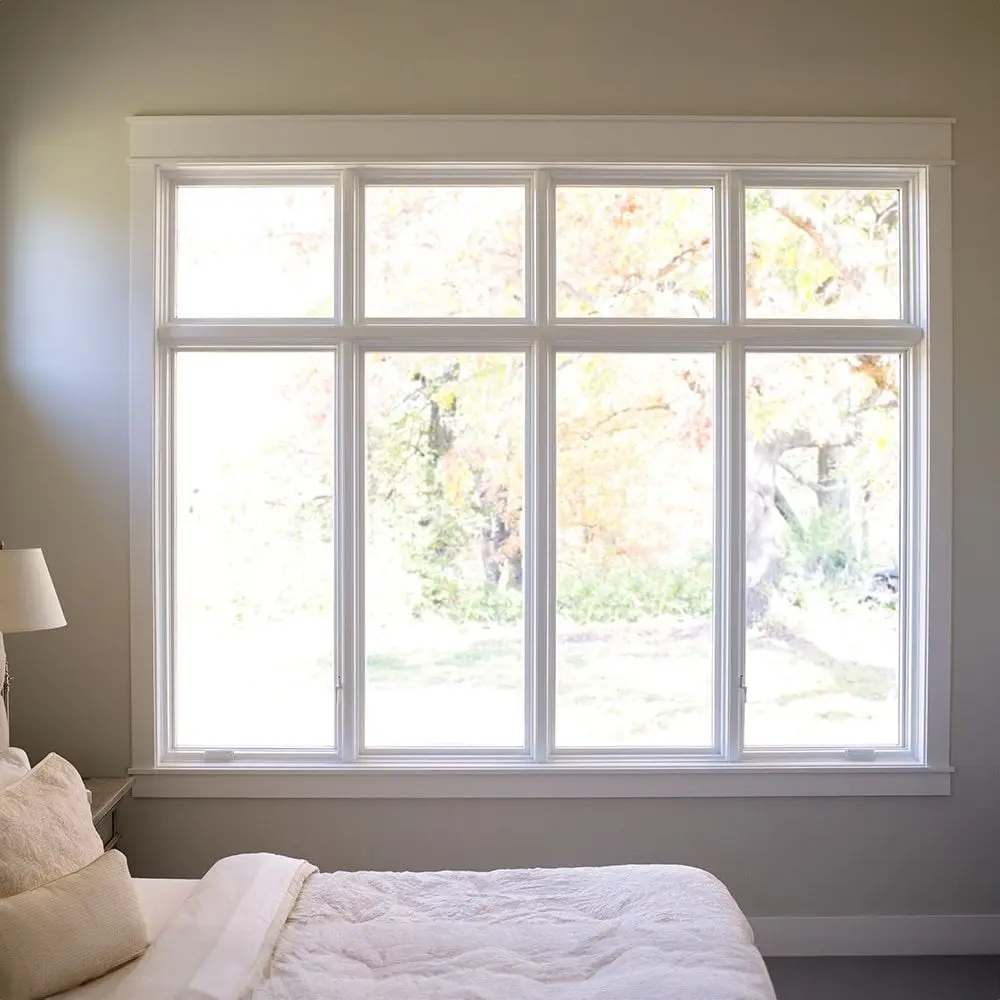 

Durable Anti-theft Function Windows with Weather Resistant Aluminum Alloy Heat-resistant Smooth Sliding Window Custom Size