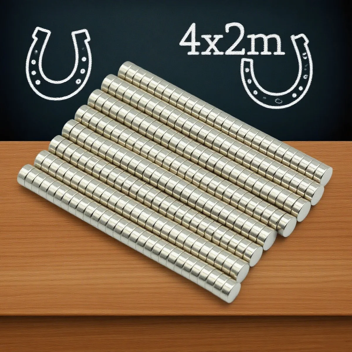 

4x2mm mini magnets round imanes redondos for Refrigerator, Office - tiny magnets for notes, photos, daily organization