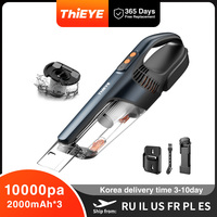 ThiEYE Portable Wireless Vacuum Cleaner 10000Pa High Power Handheld Vacuuming Machine for Car Interior and Home Cleaning