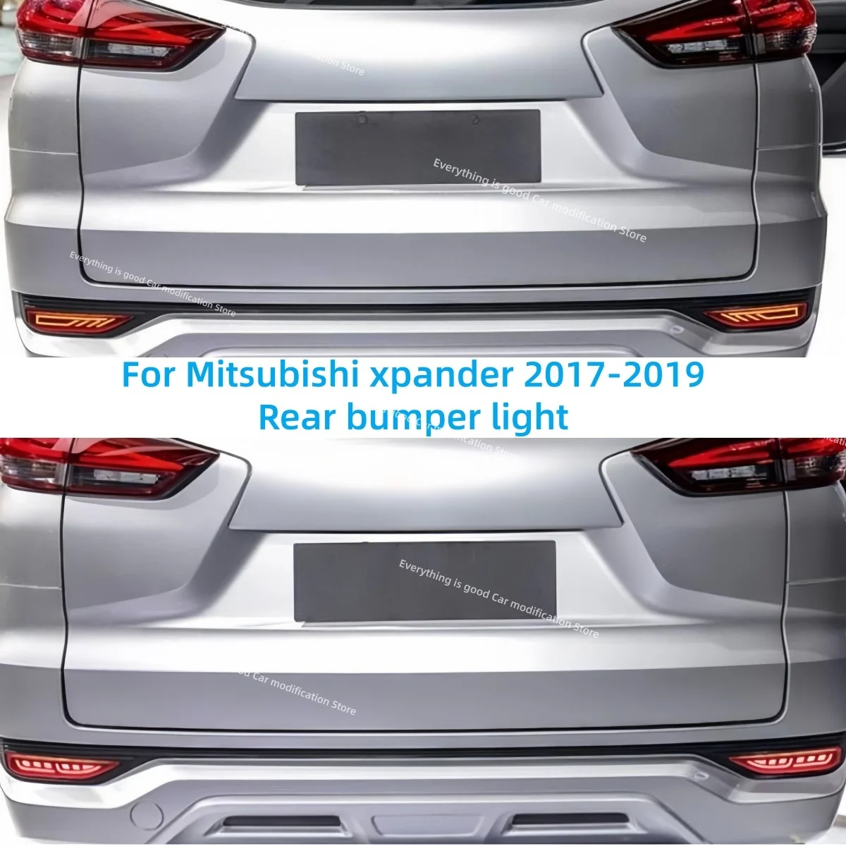 

For Mitsubishi xpander 2017-2019 Rear bumper light Modification Brake lights Turn signal Driving light Warning light Auto parts
