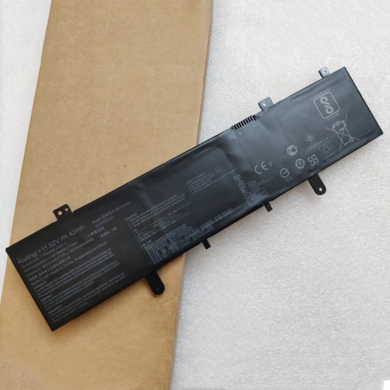 New B31N1632 Battery For Asus ZenBook S4100U S4100UQ S4200UQ Vivobook 14 X405U X405UA X405UQ X405UR BV047T BM179T BV240T BV028T