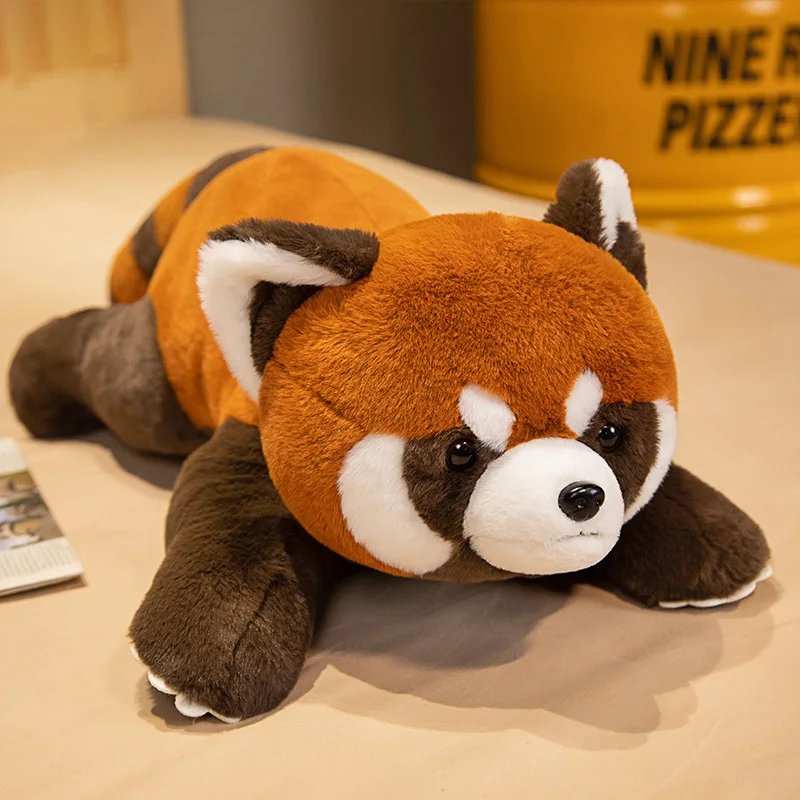 リアルなレッサーパンダぬいぐるみアライグマぬいぐるみかわいいパンダ