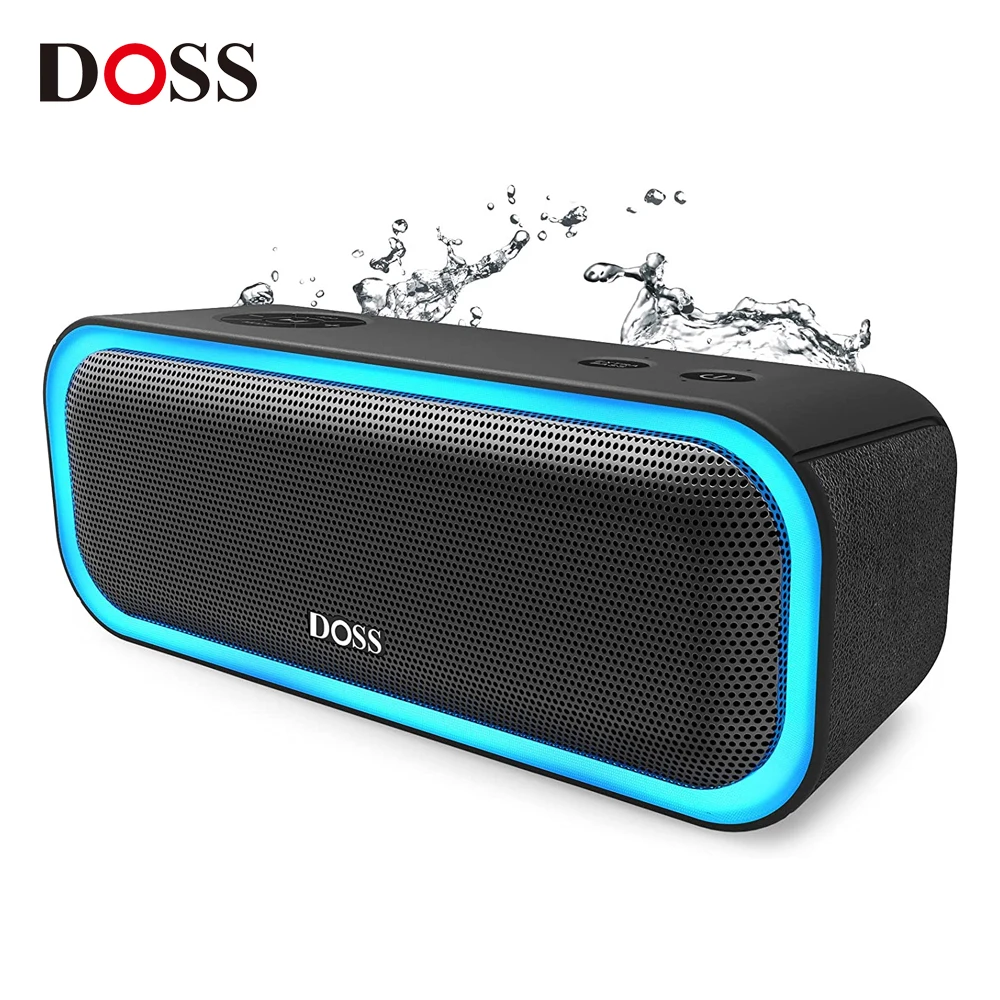 Doss Wireless-Lautsprecher Bluetooth 5,0 Sound box Pro leistungs starke 20-W-Stereo-Sound Extra Bass Sound box Tws Pairing tragbare Lautsprecher