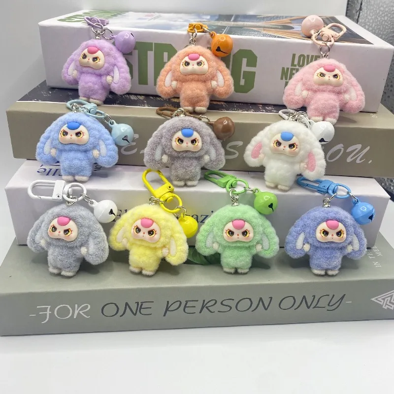 

Кукла с большими флокированными ушками, трехлетняя кукла, брелок, кукла-подвеска, кукла в стиле национального тренда, кукла для школьного рюкзака