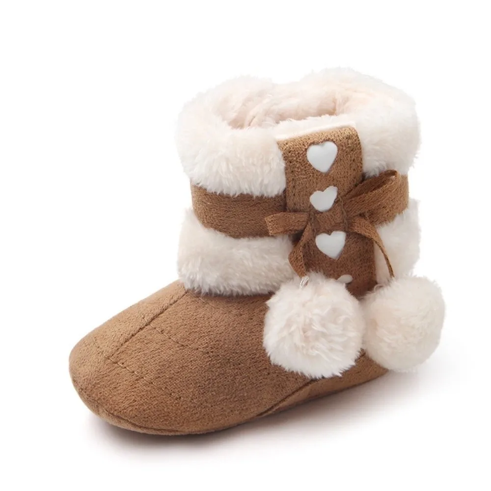 

Высококачественные теплые зимние сапоги внутри, противоскользящая обувь для малышей, зимняя обувь с мягкой подошвой