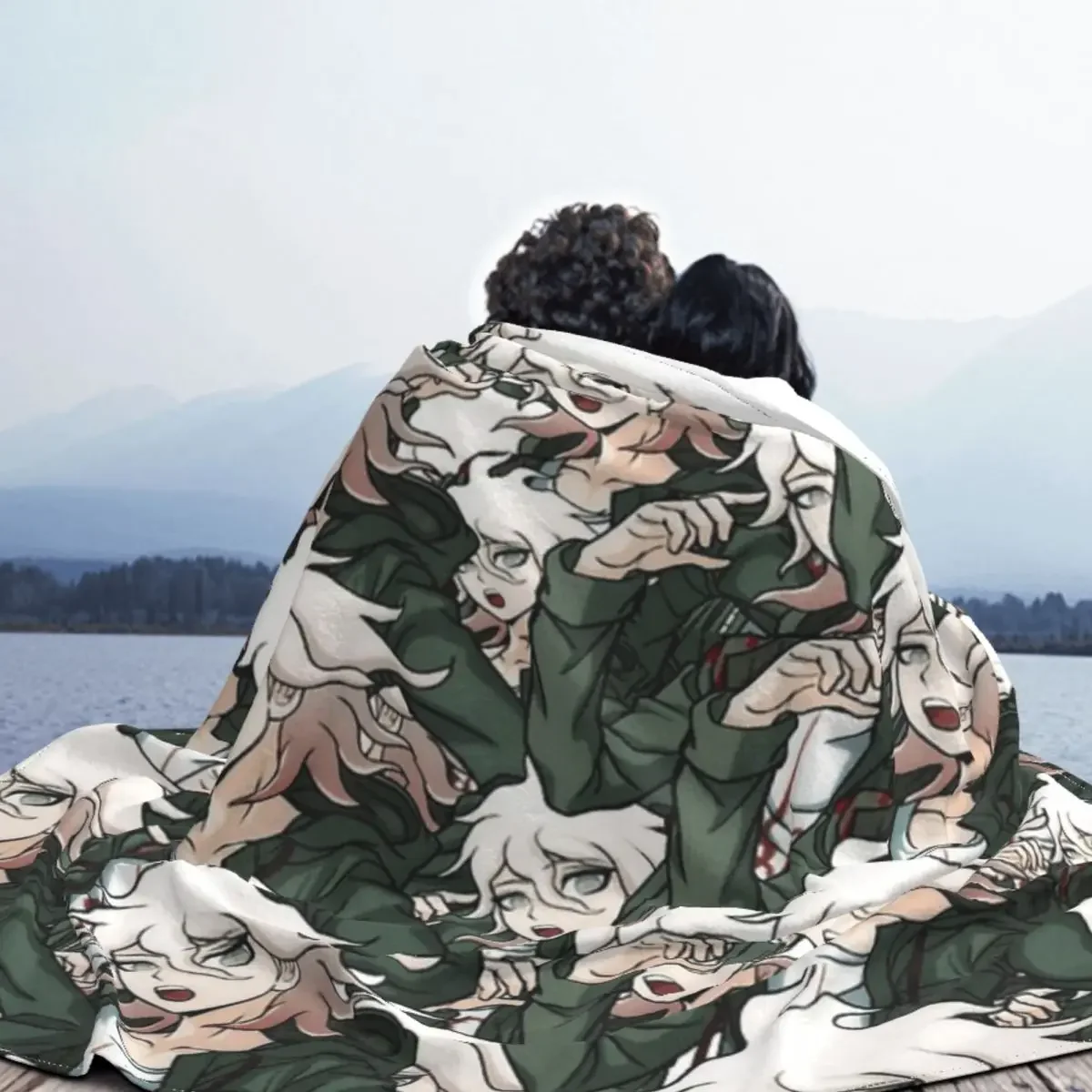 Nagito Komaeda Voice Hope Home Blanket Blankets & Throws Blankets And Blankets Throw Blanket throw blanket