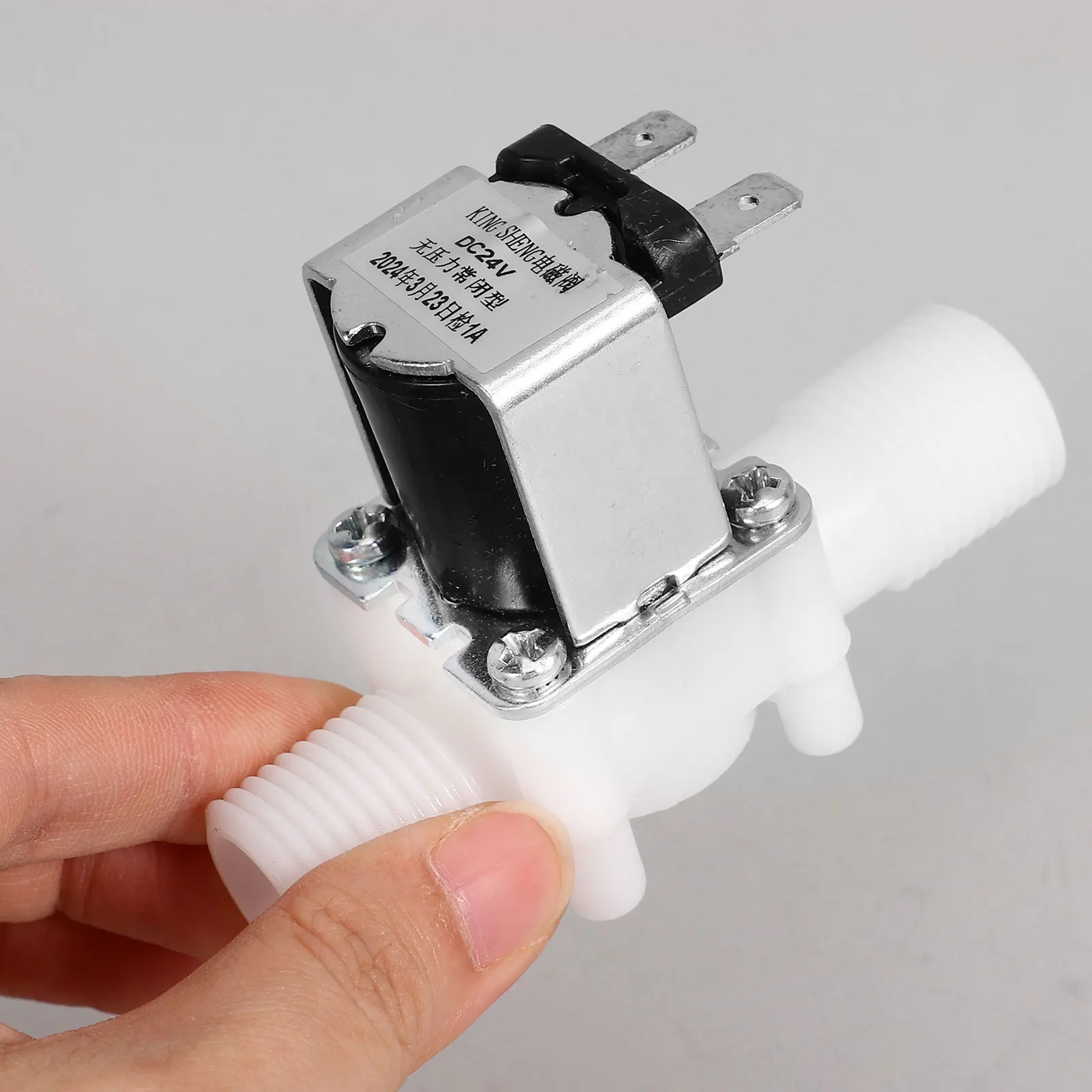

Solenoid Valve 12V Style for Water Control Lawn Garden Irrigation Systems Washing Machine Hose Connection