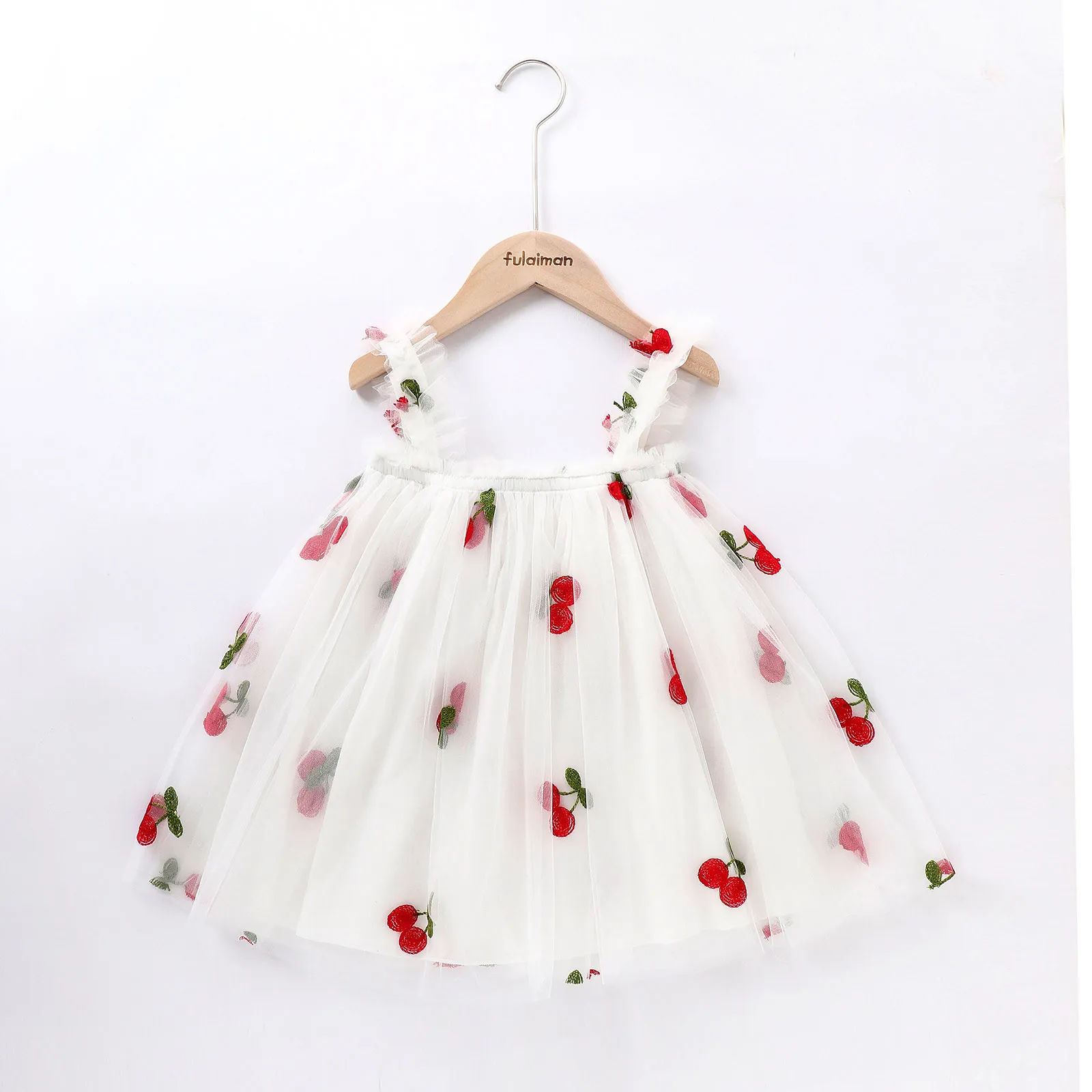 Toddler Short Sleeve Dress Shirt Dress Tulle Girls Toddler Sleeveless Baby Pineapple Suspender Princess Rose Girls Dress Shoes