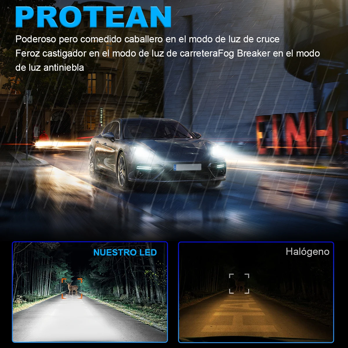 H4 LED Laser Lens LED H4 Mini Magnifier H4 Motorcycle Light Laser Headlight Bulb LED Lens Projector 120W 12V Car Lights 2pcs