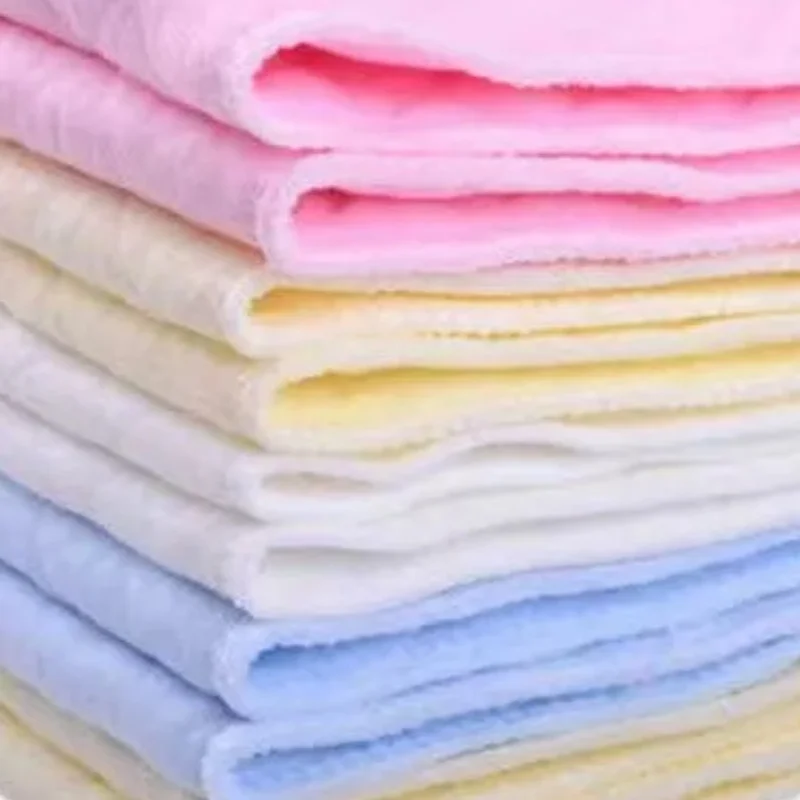 10pcs DDLG Reusable Cloth Diaper Liner Adult Baby Training Diapering ABDL 6-layer Skin Friendly Nappy Liners Breathable Nappies