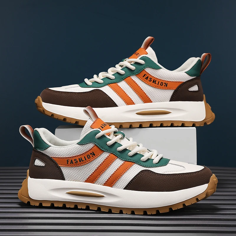 

New Men's Shoes Brand Male Sneakers Outdoor Comfortable Falt Walking Shoes 2025 Fashion Lightweight Trainers Student Footwear