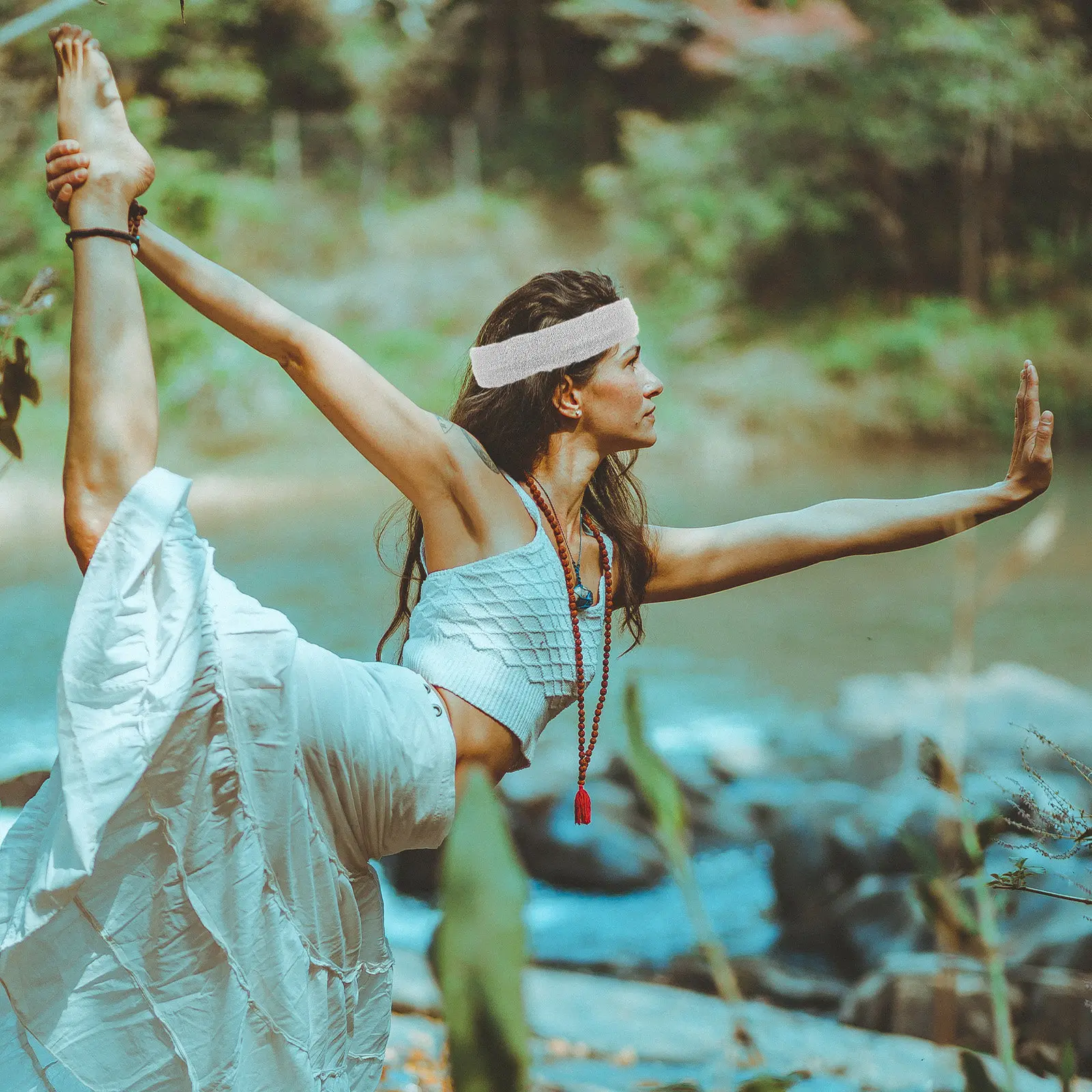 

Набор из 8 портативных повязок для йоги: влагопоглощающие, мягкие, для спорта, бега, бейсбола, контроля волос