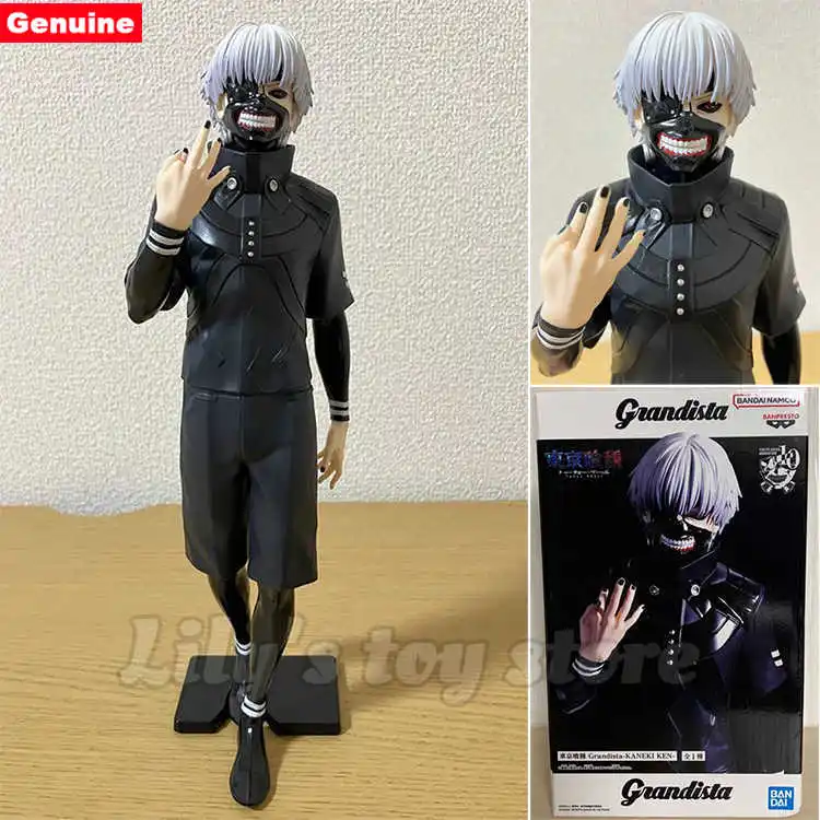 

Official Japanese Banpresto Tokyo Ghoul Grandista Ken Kaneki Prize Action Figures Collectible Model Toys boy Gift For Anime Fans