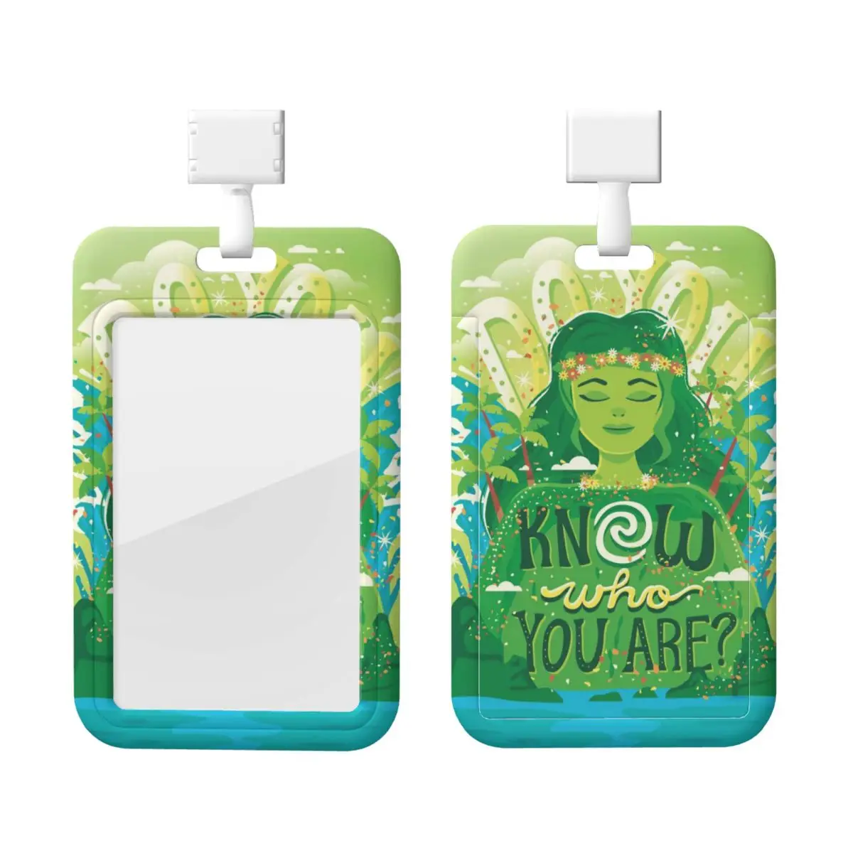 

Custom Moana Credit Card Holders Neck Strap Lanyard ID Badge Card Holder For Hospitals Engineers Card Holder