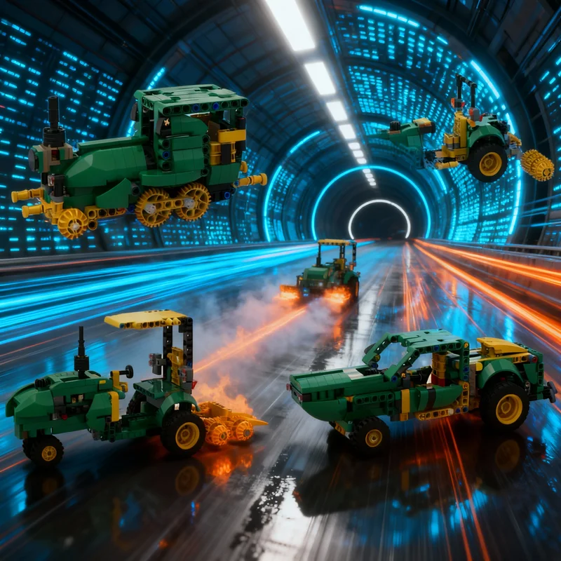 

Набор из 559 деталей MOC: Технические модели, архитектурные конструкторы, креативные игрушки, рождественские подарки, развивающие идеи, детские кирпичики