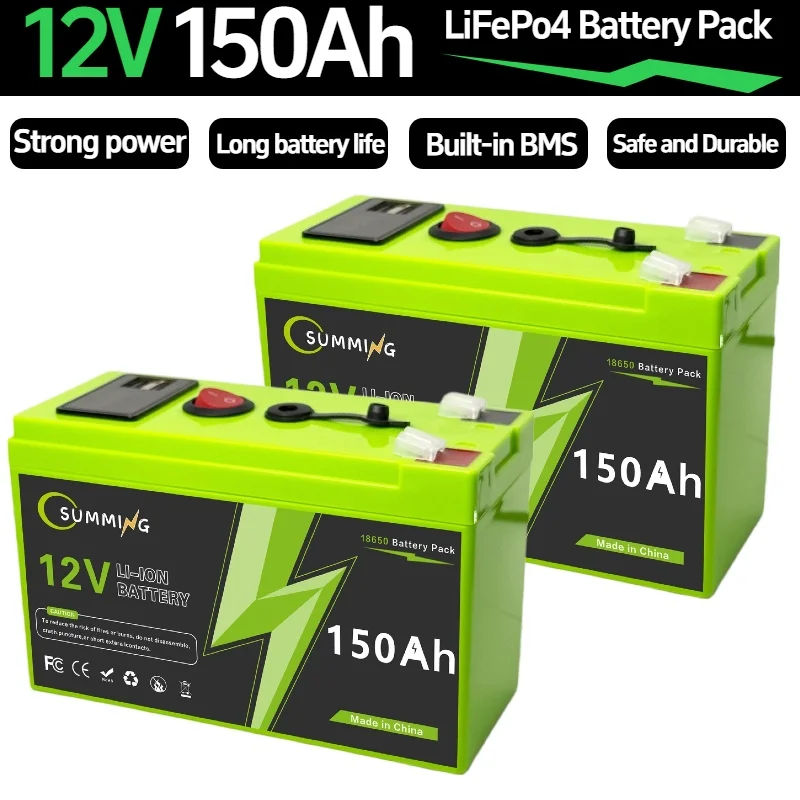 12V 150Ah Lithium 4…