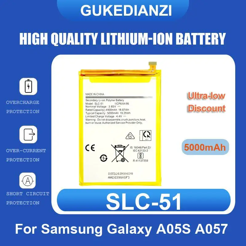 Battery For Samsung Galaxy A05S A057 A13 5G Z Fold 2 SM-F916 S8 Plus S8+ G955 A7 2018 version SM-A730x A730x SM-A750F A10 Note