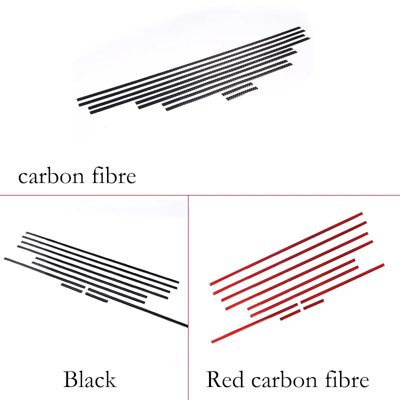 Soft Carbon Fiber For Mercedes G-Class W463 G500 G55 G63 G65 2007~2018 Body Moldings Side Molding Trim Kit Car Decoration Strip