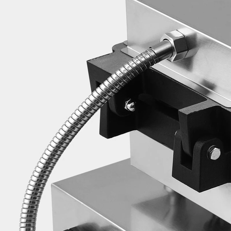 Machine à gaufres jetables numériques avec minuterie, rouleau de viande rond, mini burrito, équipement de collations chaudes