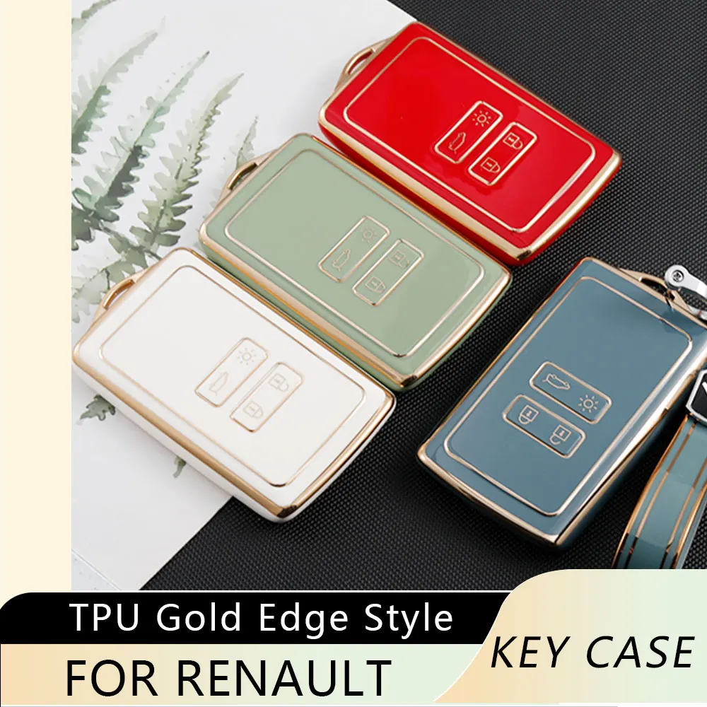 TPU Car Key Cover Case per Renault Megane Key Case Megane 3 4 per Renault Kaptur talismano Sandero Kadjar Clio Keyless Shell Fob