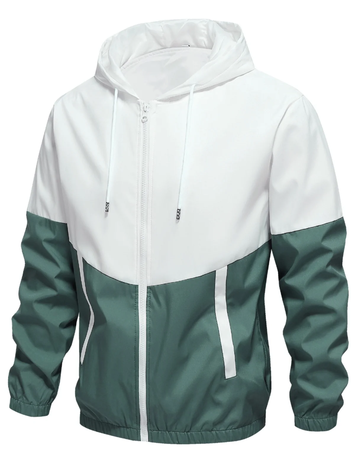 

Youth Men's Faion Thin Sport Jaet Korean Sle Casual Spring Summer Outerwear Long Sve Hooded ort Length