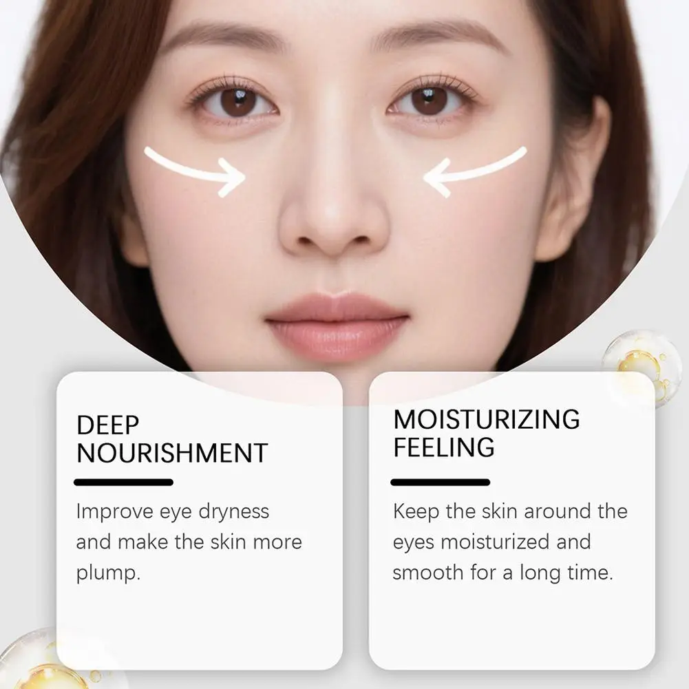 

Eye Gel Essence Dark Circles Eye Bags Anti-Puffiness Lift Ball Massage Reduce Fine Lines Deep Nourish Eye Care