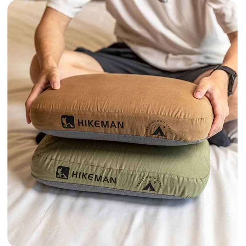

Outdoor Camping Travel Cervical Pillow,Memory Foam Pillow, Portable Lunch Break Pillow, Slow Rebound, Neck Support, Lig