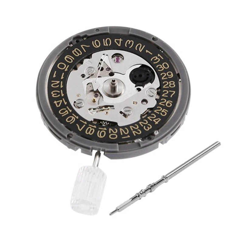 

3 O 'Clock Automatic Watch Movement Self-Winding Mechanical Date/Day Setting 24 Jewels Watch Replacements