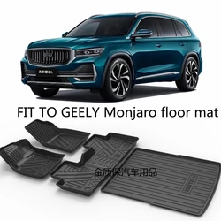 Use for Geely Monjaro Car carpet car floor mat Geely Monjaro trunk mat Full Set Trim to Fit Geely Monjaro waterproof floor mats