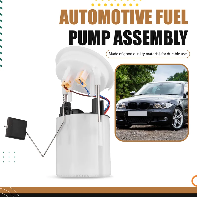 

For BMW E81 E87 E88 E91 E92 X1 118I 130I 320I Compatible Fuel Pump Assembly- New Parts 16147197075 16117197076