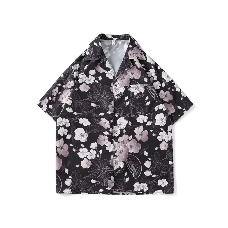 Camisa hawaiana de manga corta para hombre, ropa de playa con estampado de margaritas, Aloha, para vacaciones, verano, 2020