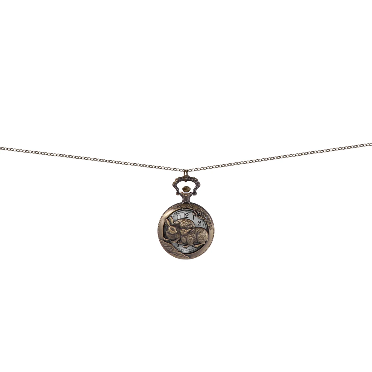 Стильные винтажные карманные часы с полым дизайном, креативный аксессуар для ожерелья и браслетов