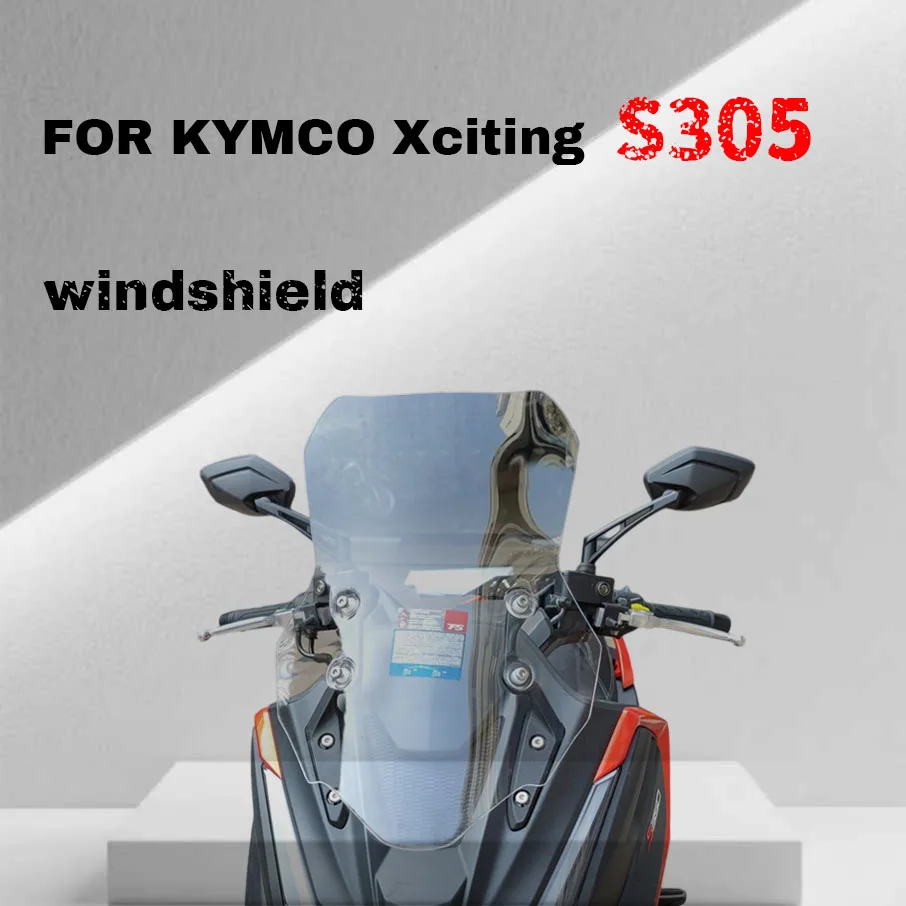 

For KYMCO Xciting S350 modified windshield DTX360 enlarged and widened windshield and front windshield panel new model