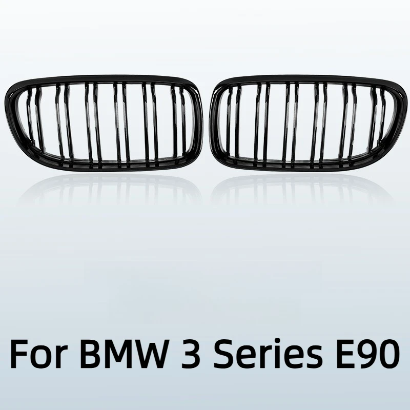 Front Grille For BMW 3 Series E90 Accessories 2005-2013,Anti-Vibration,Heat Resistant ABS,Anti-Oxidation,Reduce Wind Resistance