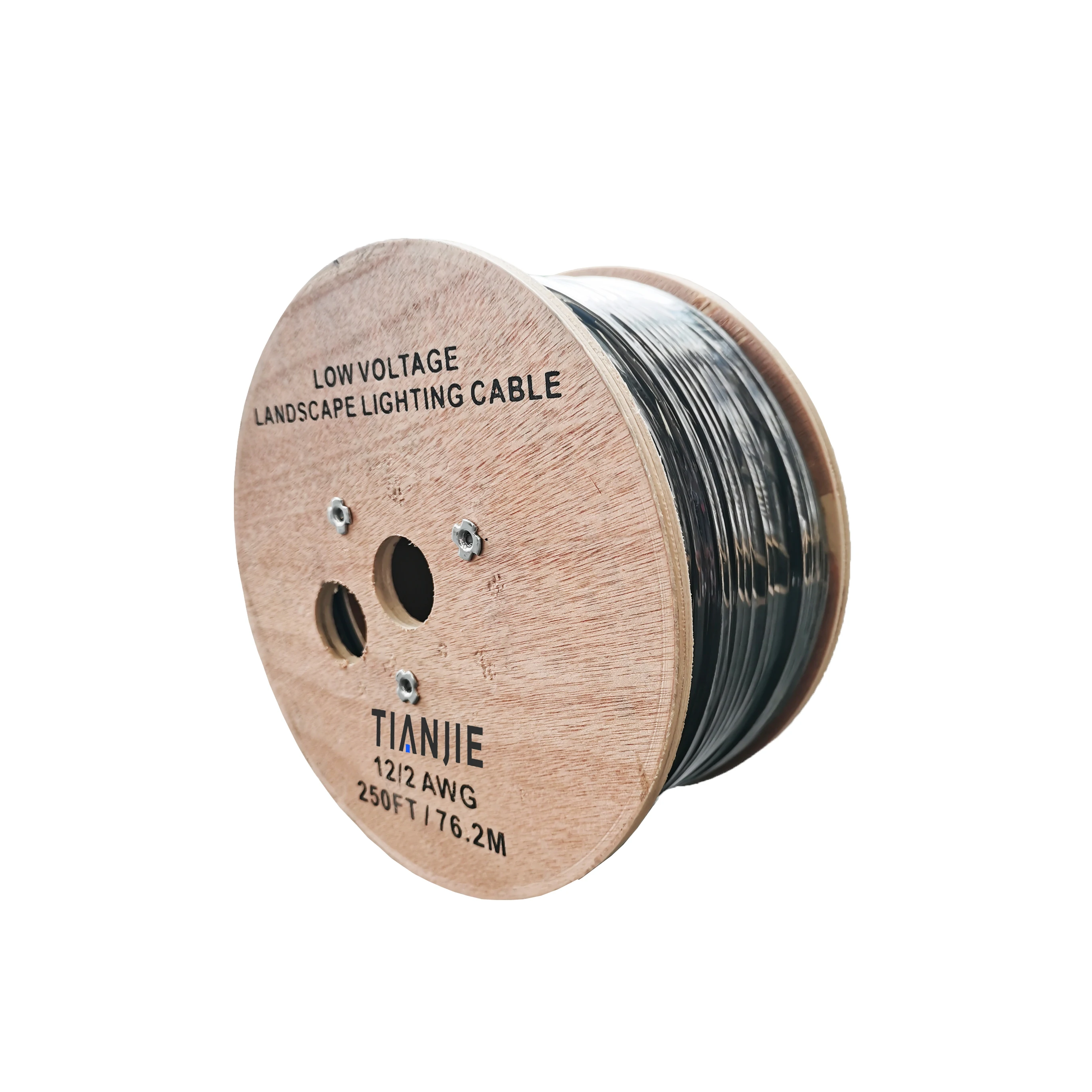 250 FT Landscape ULECC Cable UL1493 Approved 12 AWG 2C Stranded Bare Copper Low Voltage Lighting Cable