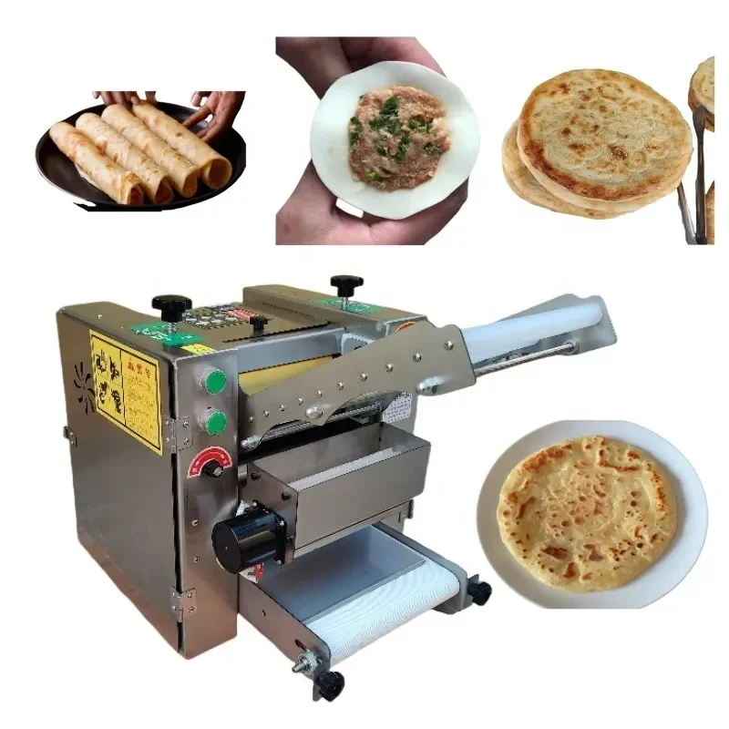 2026 hot sale Automatic Arabic Pita Bread Pizza Dough Machine Tortilla Roti Chapati Dumpling Samosa Gyoza Wonton Wrapper