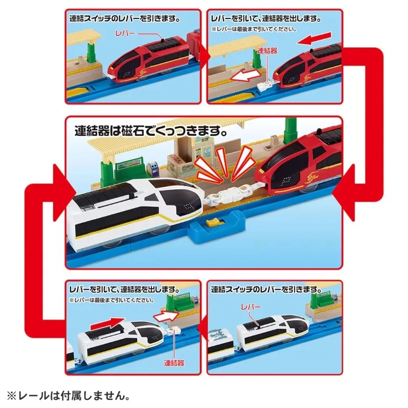 TAKARA TOMY TOMICA Original Railway Train Connection Set Electric Track Train toy, Festival Gift for Children aged 3 to 6.