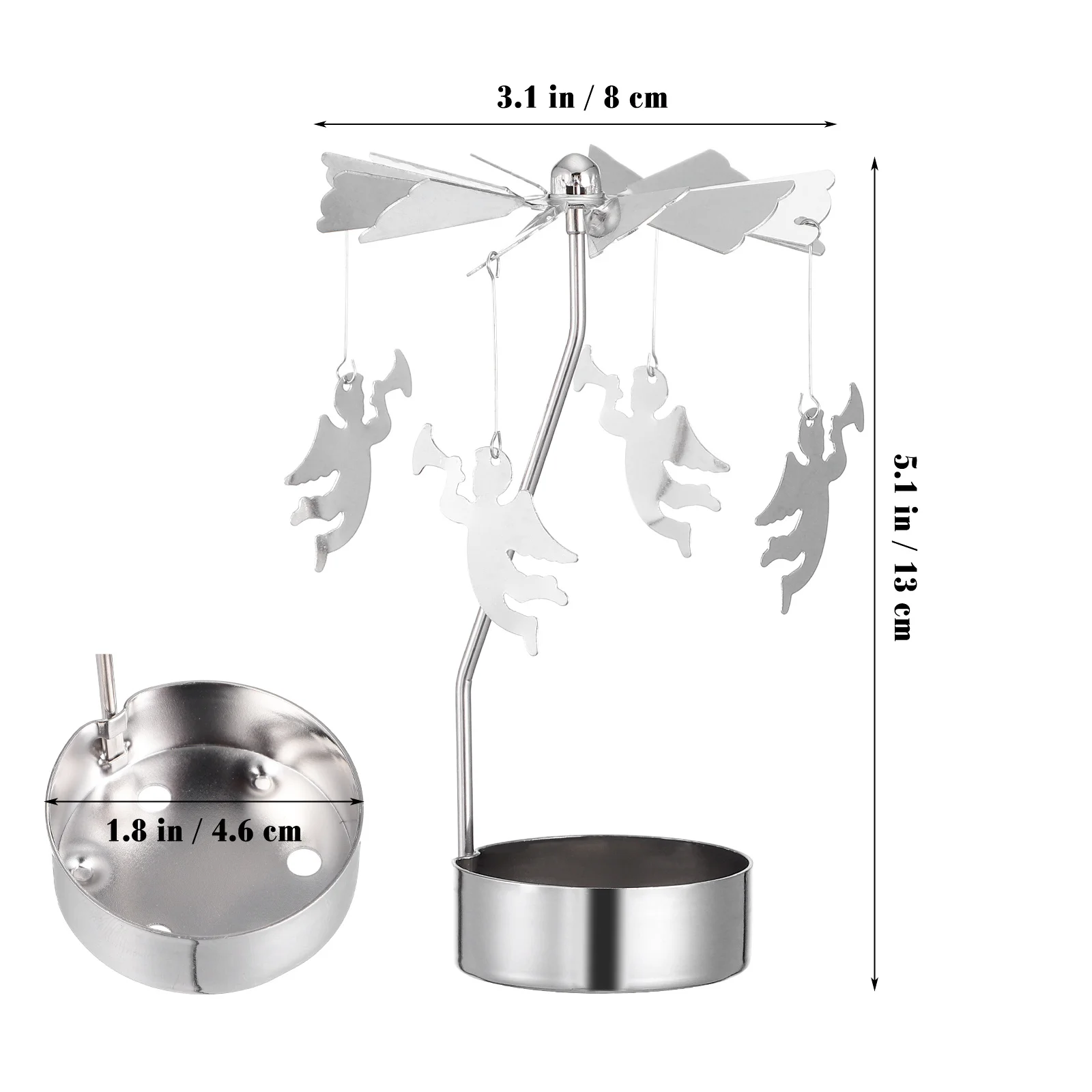 3 قطعة الحديد الفن الدورية الشموع تقف رومانسية ديكور المنزل طاولة طعام الديكور زينة الحفلات