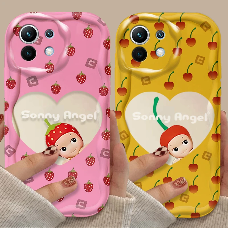 Lovely S-Sonny Angel 3D Case For Xiaomi 14T 13T 12T 13 12 11 11i Lite 5G 10T POCO X5 X6 Pro X3 NFC X4 GT F3 F4 F5 F6 M6 M5S Etui