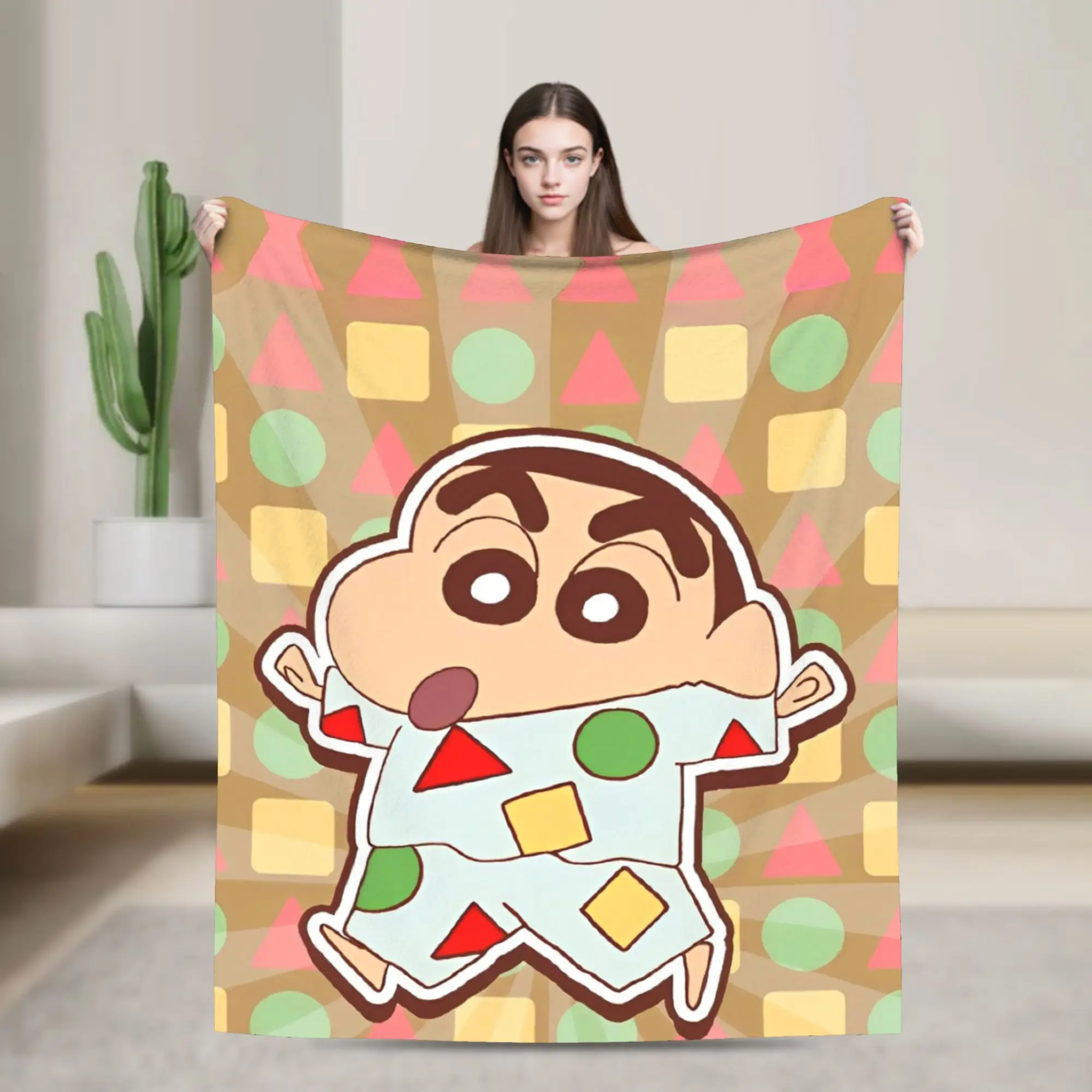 

Манга комедия карандаш Шин-Чан фланелевое одеяло забавные одеяла для кровати дорожные мягкие постельные принадлежности пледы