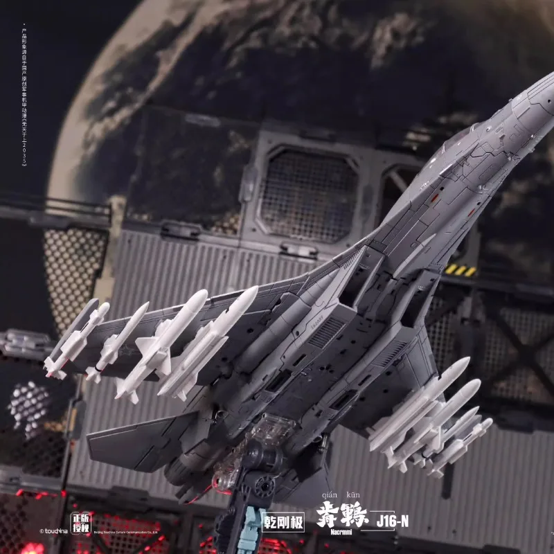 TouchToys J16-N Qian Kun แห้งแข็งเครื่องบินรบรุ่น Transformation ของเล่น J16N หุ่นยนต์ Nacrmmi ตัวเลขการกระทําหุ่นยนต์ของเล่น