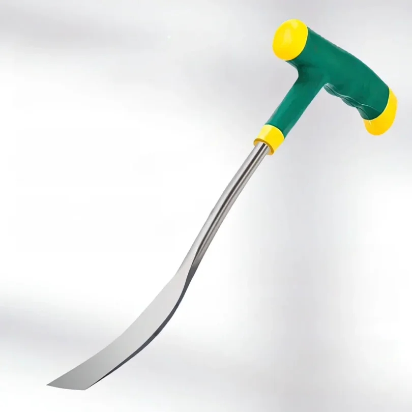 1pc T Shaped Spade Stainless Steel Weeding Troyel Lightweight Hand Tool For Pot Transplanting For Edging Moving Loose Soil Weedi