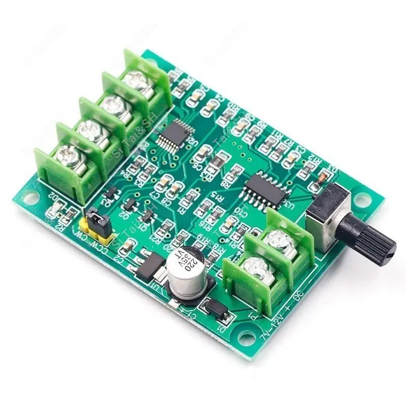 Dc brushless motor drive board module Speed control board DRIVE disk motor controller 7V-12V improved version