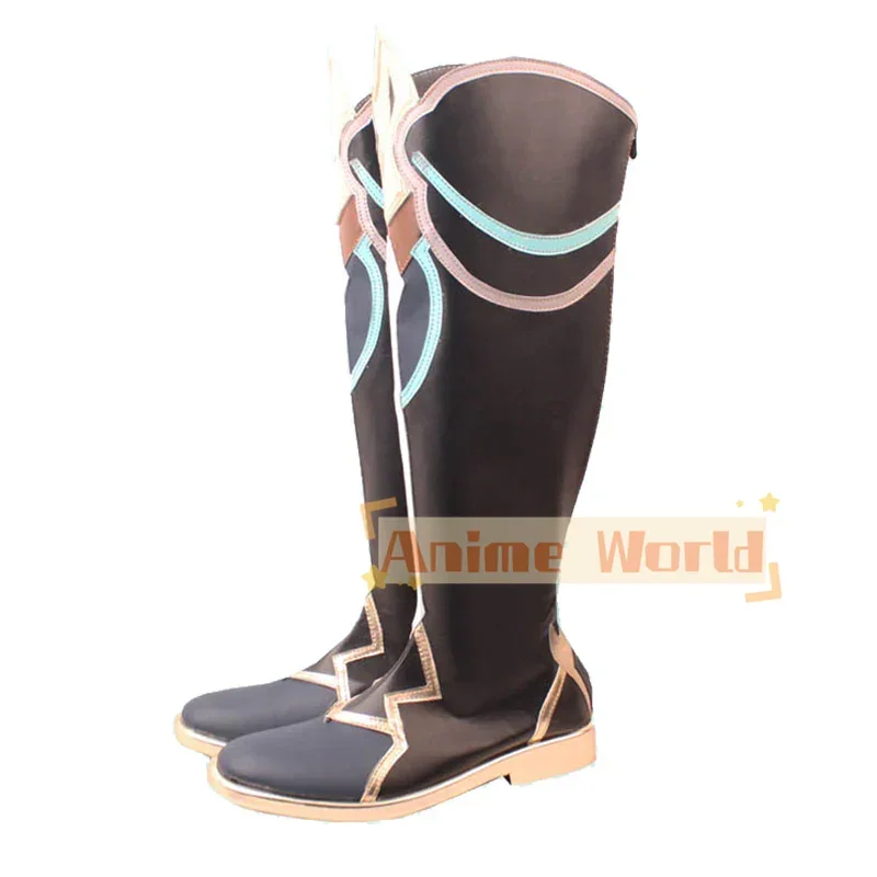 Honkai: Star Rail Dan Heng Imbibitor Lunae Ult ivon Scarpe Stivali Cosplay Stivali di Carnevale di Halloween Realizzati su misura