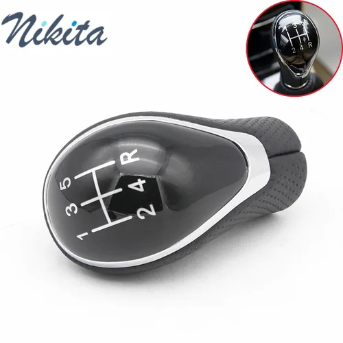 Imagen 2 del producto Perilla de palanca de cambios de coche de 5 velocidades, cabeza de palanca de cambios de rosca de bola para Great Wall Haval H1 M2 M4 C30 C20R 2013 2014 2015 2016 2017