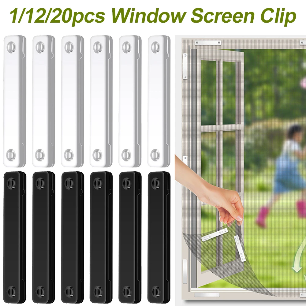 Magnetic Window Screen Clip Magnets for Mosquitoe Mosquito Net Windows Doors Nail Free Insect Protection Window Screens Buckle