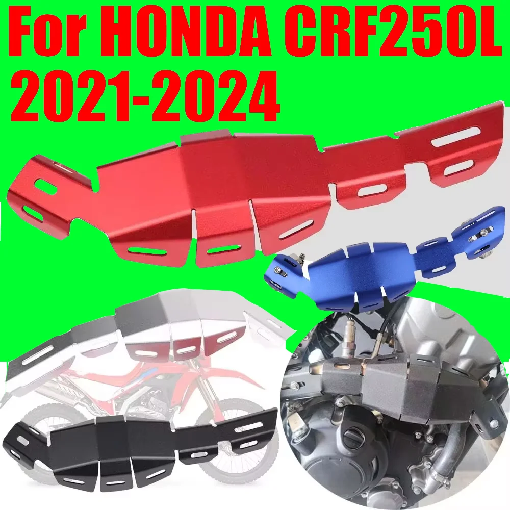 

Теплозащитный экран выхлопной трубы, защитный глушитель, противоожоговая крышка для Honda CRF250L CRF250 L CRF 250 L CRF 250L, аксессуары